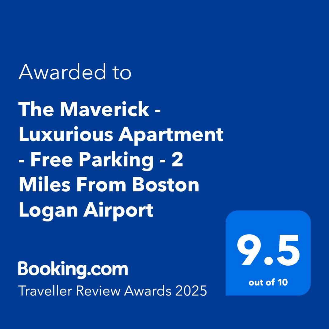 The Maverick - Luxurious Apartment - Free Parking - 2 Miles From Boston Logan Airport Chelsea Zewnętrze zdjęcie